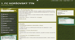 Desktop Screenshot of 1fc-htyn.webnode.cz