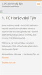 Mobile Screenshot of 1fc-htyn.webnode.cz