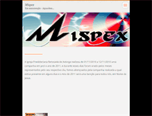 Tablet Screenshot of mispex.webnode.com.br
