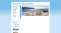 Desktop Screenshot of maharishi-ayurveda.webnode.com