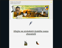 Tablet Screenshot of csch-pacov.webnode.cz