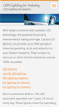Mobile Screenshot of ledlightingforindustry.webnode.com