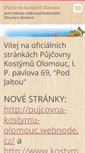 Mobile Screenshot of kostymyamasky.webnode.cz