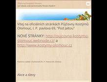 Tablet Screenshot of kostymyamasky.webnode.cz