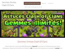 Tablet Screenshot of gemmes-illimites-clash-of-clans.webnode.com