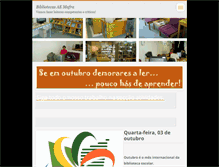 Tablet Screenshot of bibliotecas-ae-mafra.webnode.pt
