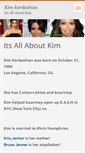 Mobile Screenshot of kim-kardashian.webnode.com