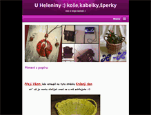 Tablet Screenshot of pleteniprovsechny.webnode.cz