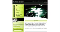 Desktop Screenshot of inclusaoescolar.webnode.com.br