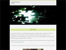 Tablet Screenshot of inclusaoescolar.webnode.com.br