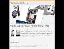 Tablet Screenshot of f480.webnode.sk