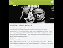Tablet Screenshot of filmovi.webnode.com