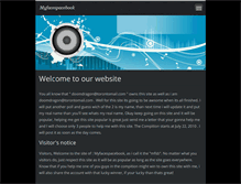 Tablet Screenshot of myfacespacebook.webnode.com