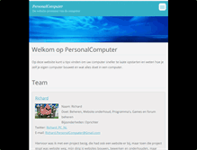 Tablet Screenshot of personalcomputernl.webnode.com