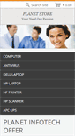Mobile Screenshot of planetstore.webnode.com