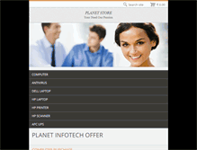 Tablet Screenshot of planetstore.webnode.com