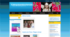 Desktop Screenshot of catequizandocriancas.webnode.com.br