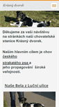 Mobile Screenshot of krasnydvorek.webnode.cz