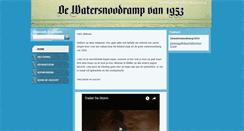Desktop Screenshot of dewatersnoodramp1953.webnode.nl