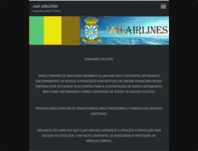 Tablet Screenshot of jahairlines.webnode.com