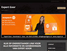 Tablet Screenshot of expert-goor.webnode.nl