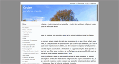 Desktop Screenshot of croire.webnode.fr