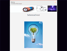 Tablet Screenshot of batery.webnode.sk