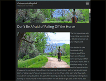 Tablet Screenshot of cottonwoodridingclub.webnode.com