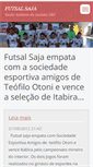 Mobile Screenshot of futsalsaja.webnode.com