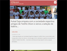 Tablet Screenshot of futsalsaja.webnode.com