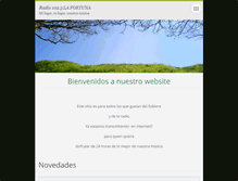 Tablet Screenshot of lafortunaonline.webnode.com.ar