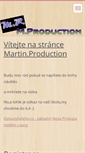 Mobile Screenshot of m-production.webnode.cz