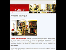Tablet Screenshot of amberefashion.webnode.com