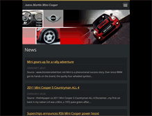 Tablet Screenshot of mini-cooper.webnode.com