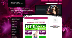 Desktop Screenshot of dancecompany.webnode.cz