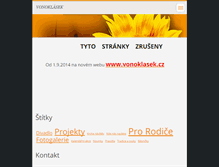 Tablet Screenshot of dkvonoklasy.webnode.cz