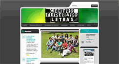 Desktop Screenshot of centrofederadoletras.webnode.es