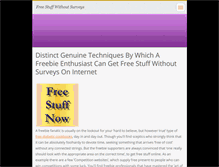 Tablet Screenshot of freestuffwithoutsurveys9.webnode.com