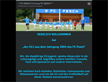 Tablet Screenshot of fcpesch.webnode.com