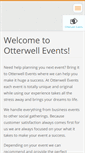 Mobile Screenshot of otterwellevents.webnode.com