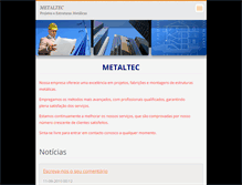 Tablet Screenshot of metaltecengenharia.webnode.com.br