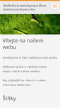 Mobile Screenshot of dodavkova-autodoprava-brno.webnode.cz