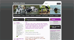 Desktop Screenshot of dalmatin-choice.webnode.cz
