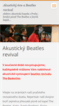 Mobile Screenshot of beatlesrevival.webnode.cz