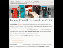 Tablet Screenshot of levneparfemy-online.webnode.cz