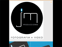 Tablet Screenshot of jymproducciones.webnode.es