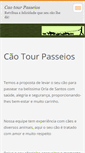 Mobile Screenshot of caotour.webnode.com.br