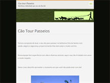Tablet Screenshot of caotour.webnode.com.br