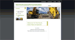 Desktop Screenshot of dermotcaseyhireandsales.webnode.com