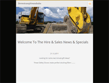 Tablet Screenshot of dermotcaseyhireandsales.webnode.com